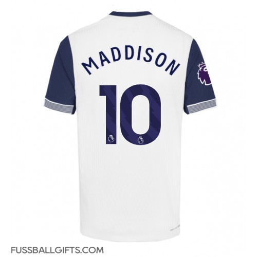 Tottenham Hotspur James Maddison #10 Fußballbekleidung Heimtrikot 2024-25 Kurzarm